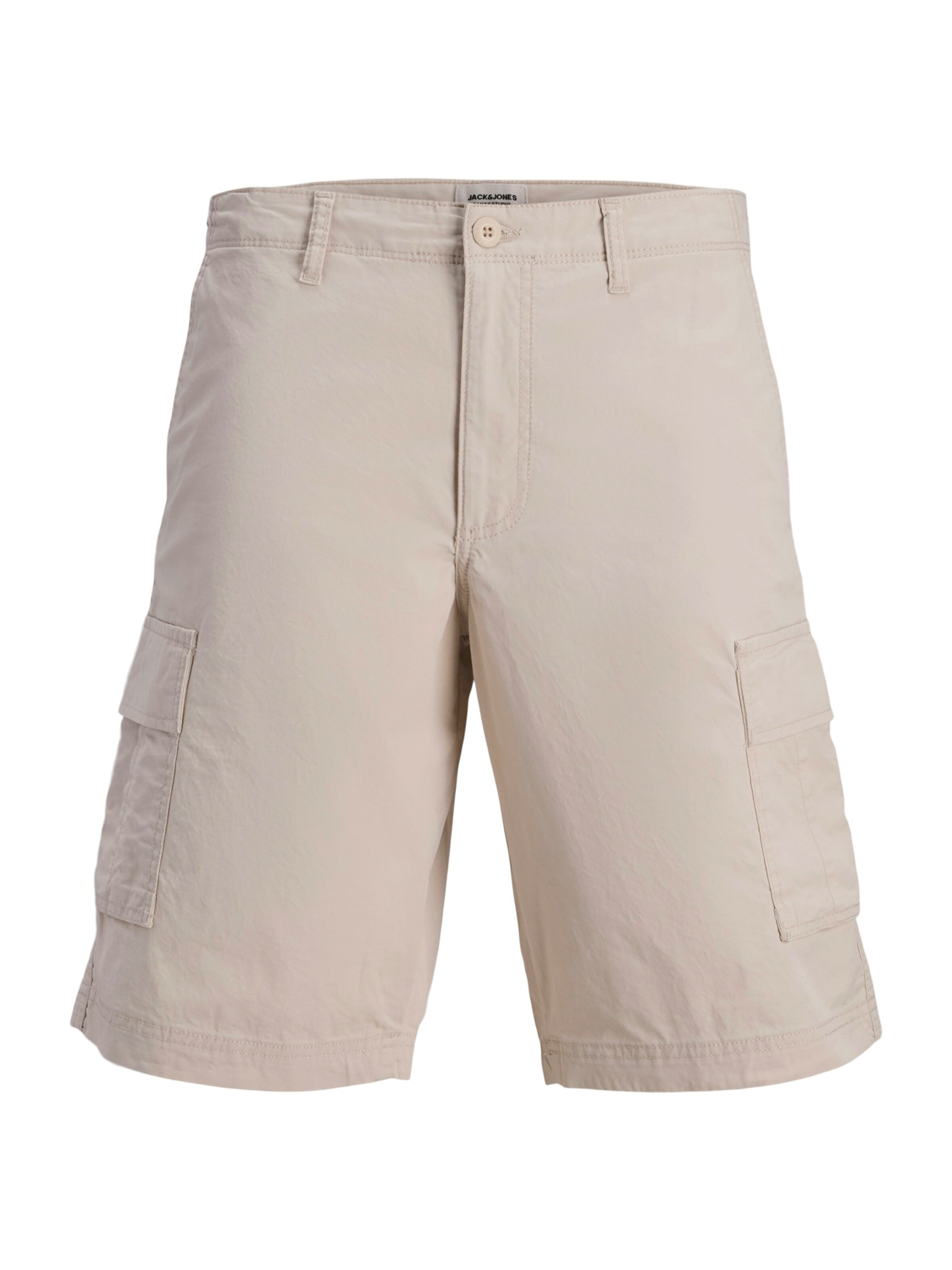 JACK & JONES Cargo Pants 'JPSTCOLE MATTY' in Beige: front