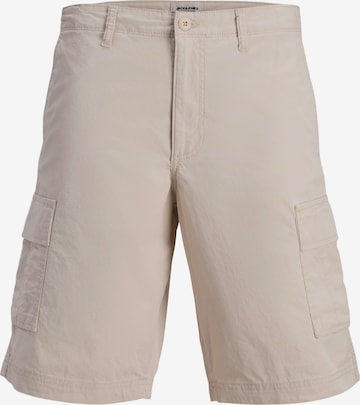 JACK & JONES Cargo Pants 'JPSTCOLE MATTY' in Beige: front