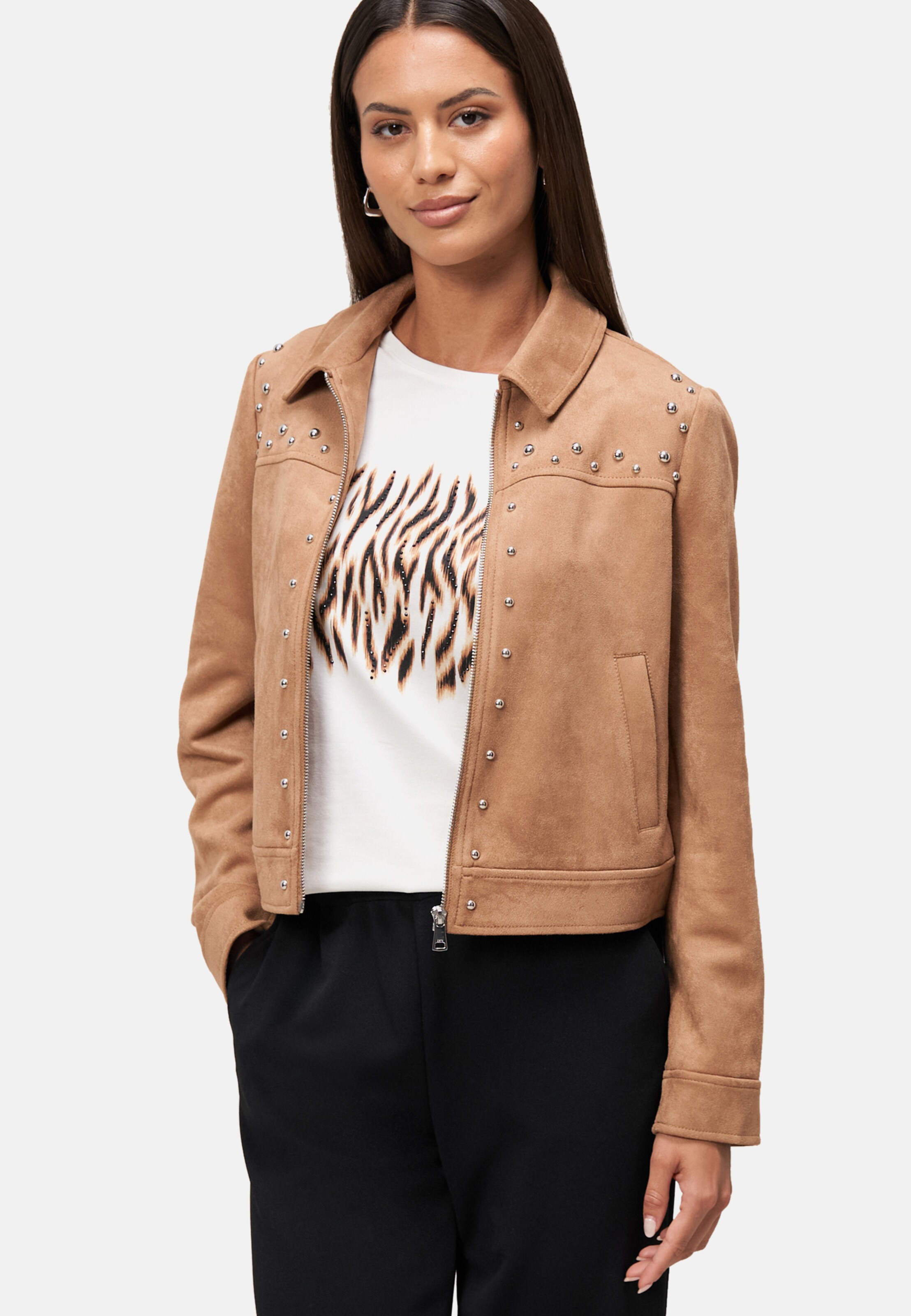 zero Blazers in Bruin: voorkant