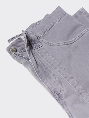 MANGO Loose fit Pants 'Alessia' in Grey