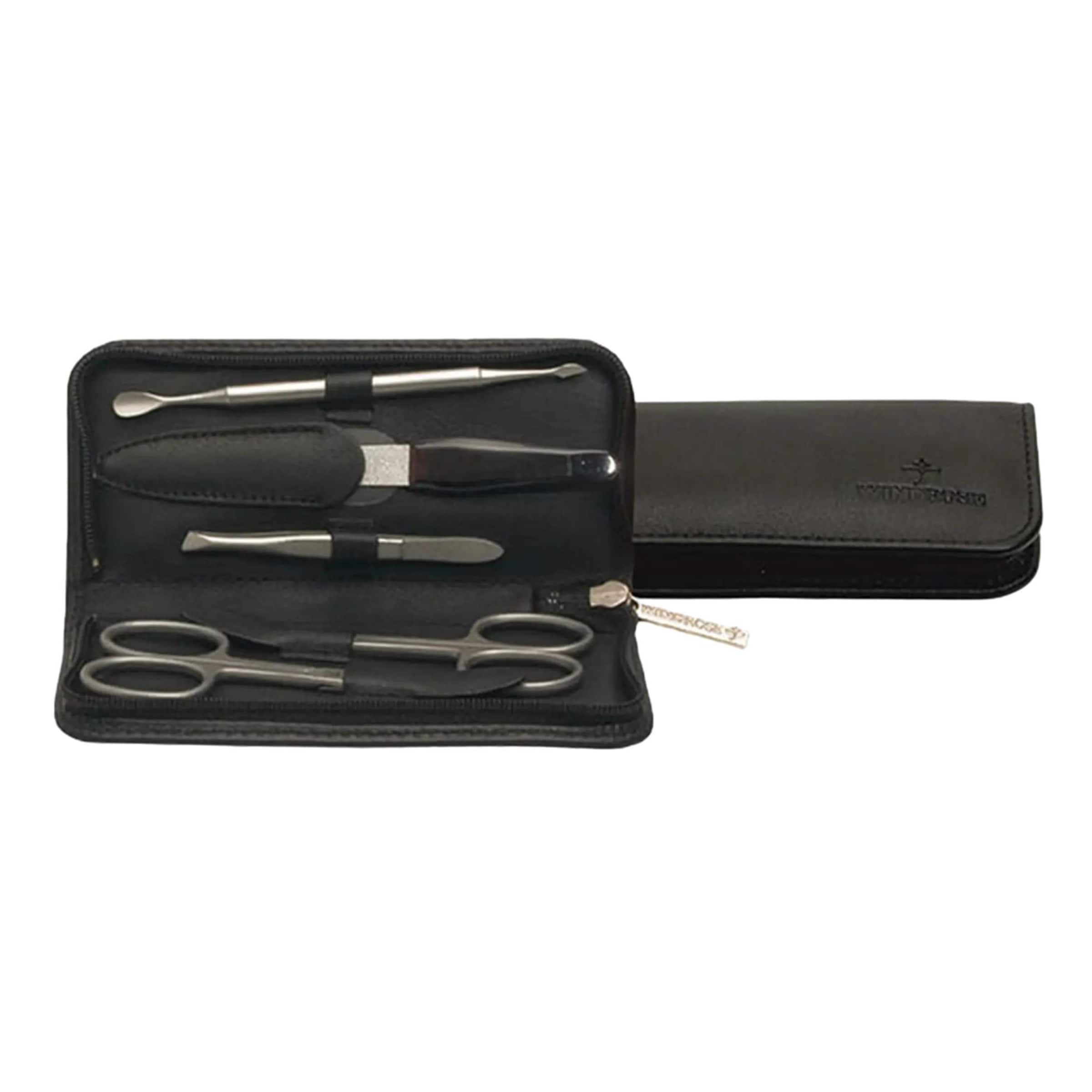 WINDROSE Schmuckkaste 'Nappa' in Schwarz