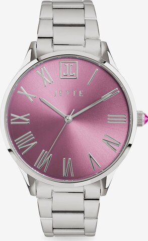 JETTE Analog Watch in Pink: front