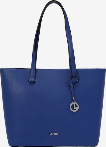L.CREDI Shopper 'Filippa' in Blue: front