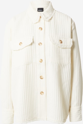Gina Tricot Between-Season Jacket 'Trine' in White: front
