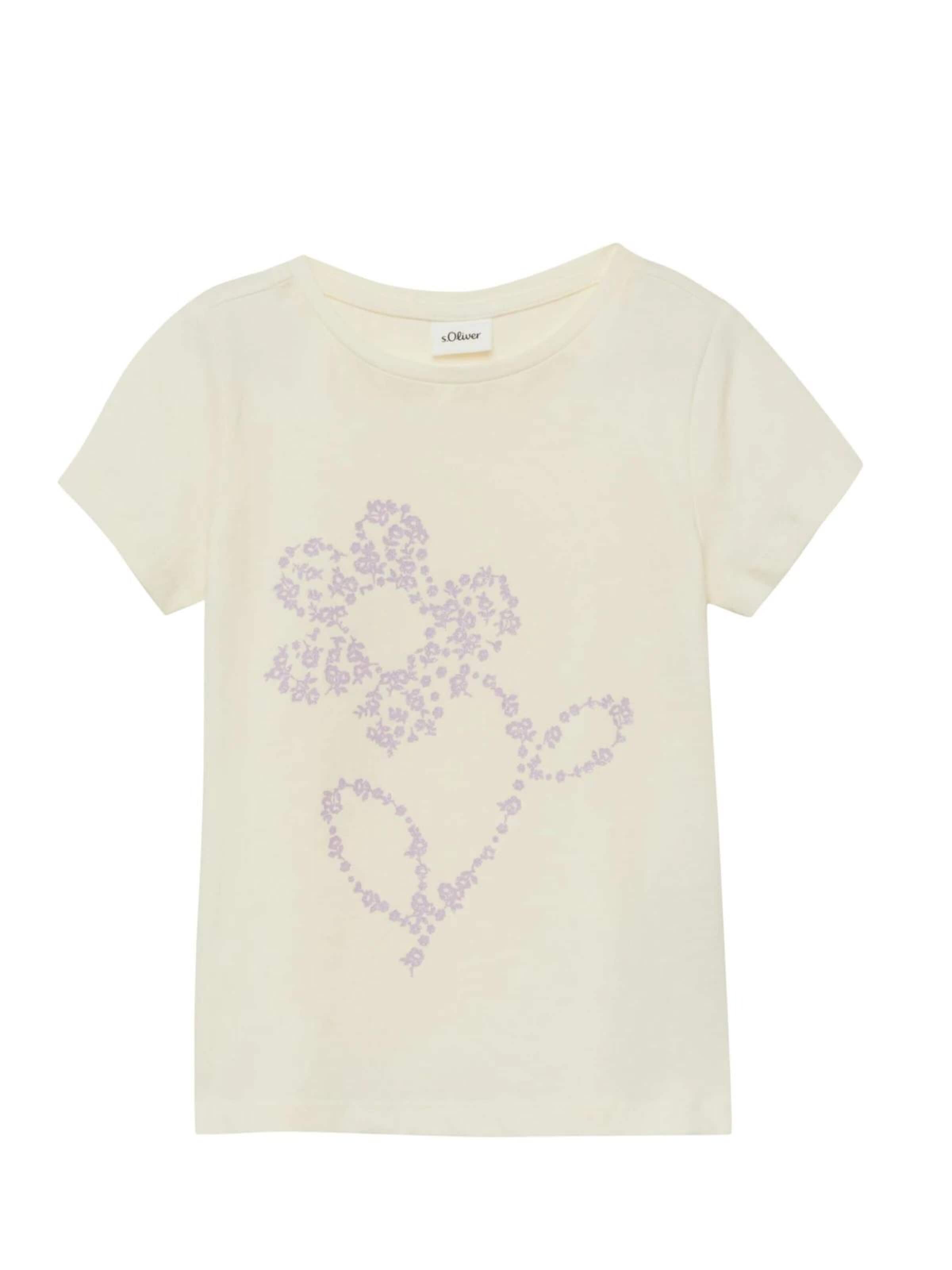 s.Oliver Shirt in Beige: voorkant