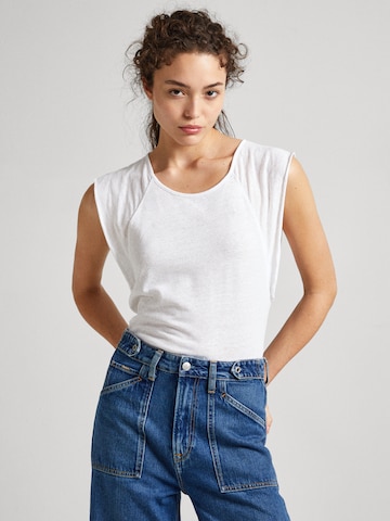 Maglietta 'KAI' di Pepe Jeans in bianco: frontale