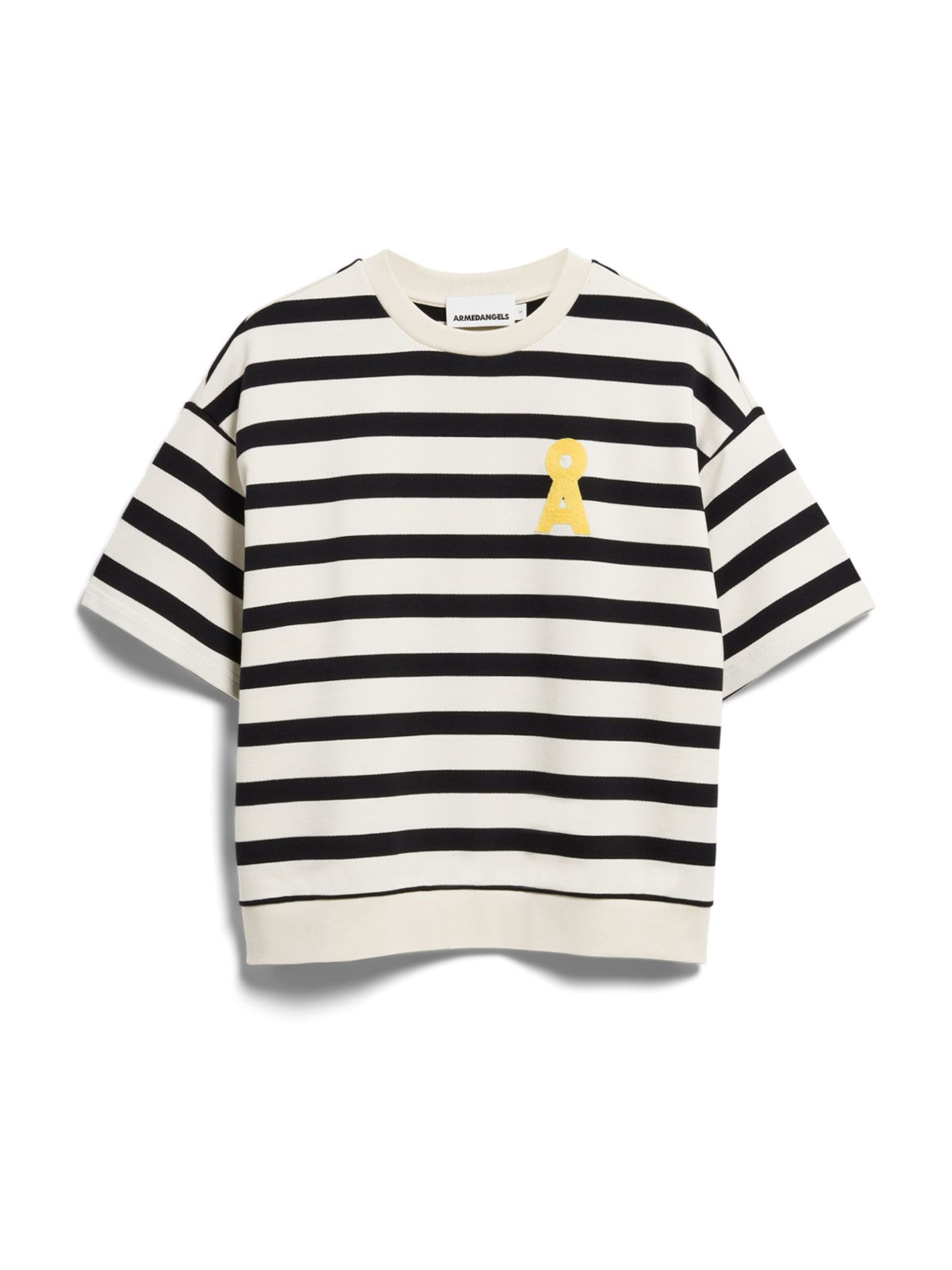 Felpa 'BAMIKAA' di ARMEDANGELS in nero: frontale