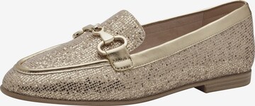 TAMARIS Classic Flats in Gold: front