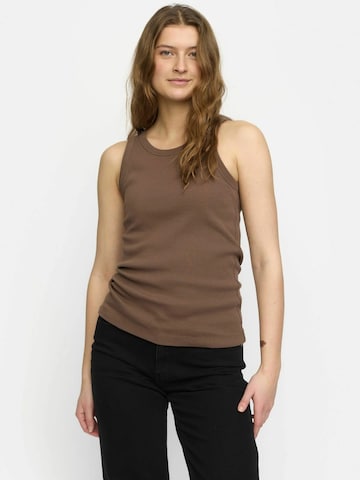 Haut Soft Rebels en marron : devant