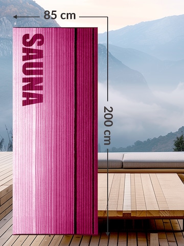 Lashuma Handtuch 'Oslo'‌‌‌ in Pink