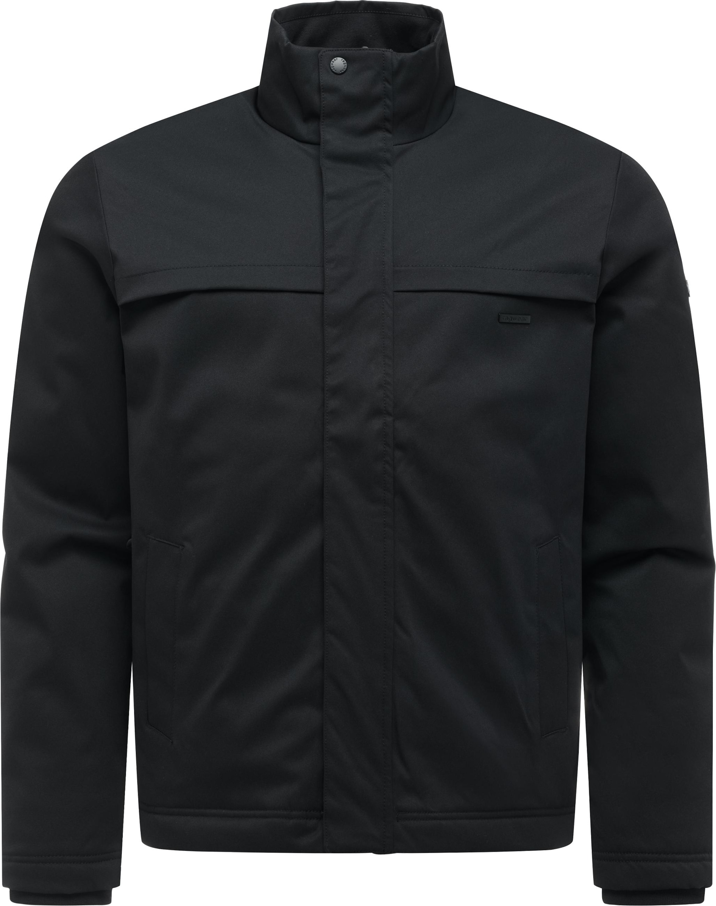 Giacca funzionale di Ragwear in nero: frontale