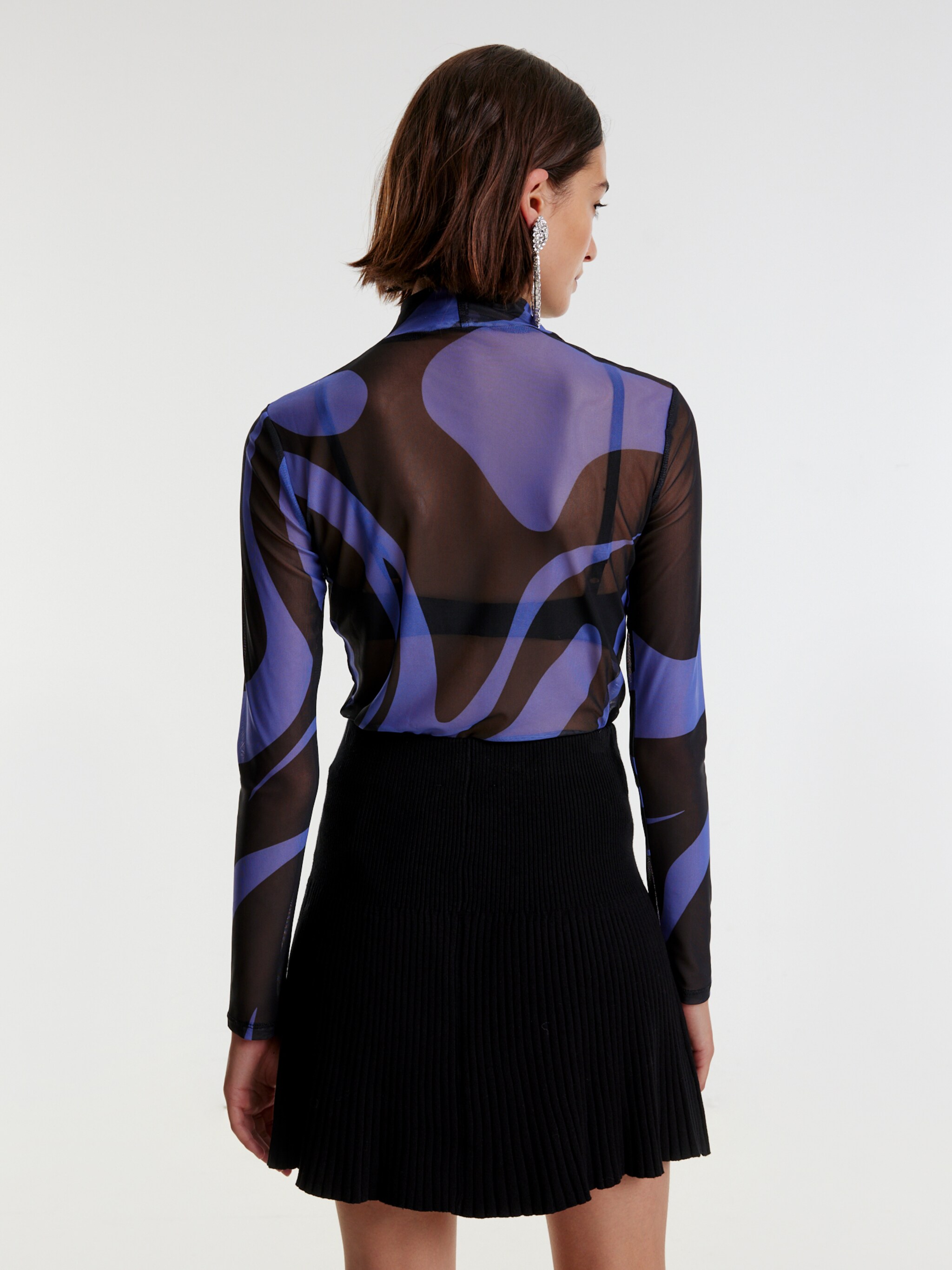 EDITED Producten Shirt 'Fiore' Lila