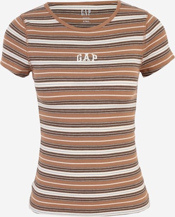 Gap Tall Tričko - Hnedá: predná strana