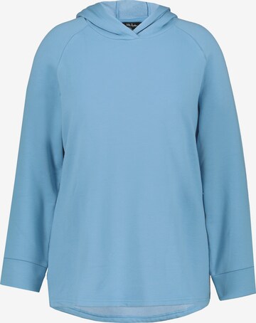 Ulla Popken Sweatshirt in Blau: predná strana