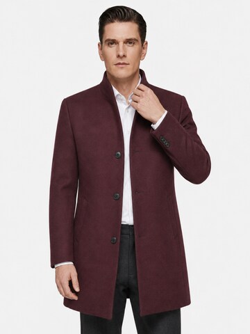 ALLTHEMEN Winter Coat 'Tuchfühlung' in Red