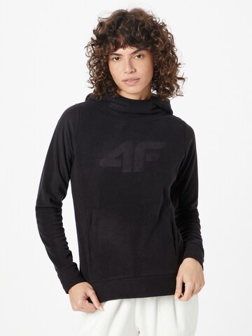 4F Athletic Sweatshirt in Black: front