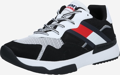 Tommy Jeans Sneakers laag in de kleur Donkerblauw / Rood gemêleerd / Zwart / Wit, Productweergave