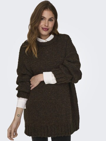 Pull-over 'MINNI' ONLY en marron