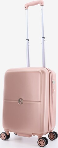 ELLE Suitcase 'Chic' in Pink: front