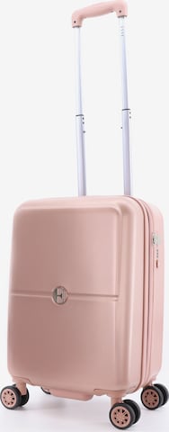 ELLE Suitcase 'Chic' in Pink: front