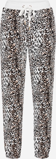 Love & Divine Pantalon en marron / noir / blanc, Vue avec produit