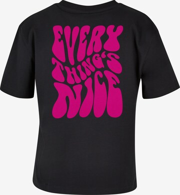 Mister Tee Shirt 'Everything Is Nice' in Black