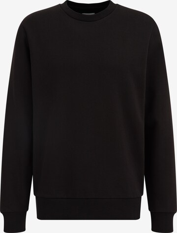 WE Fashion Sweatshirt in Zwart: voorkant