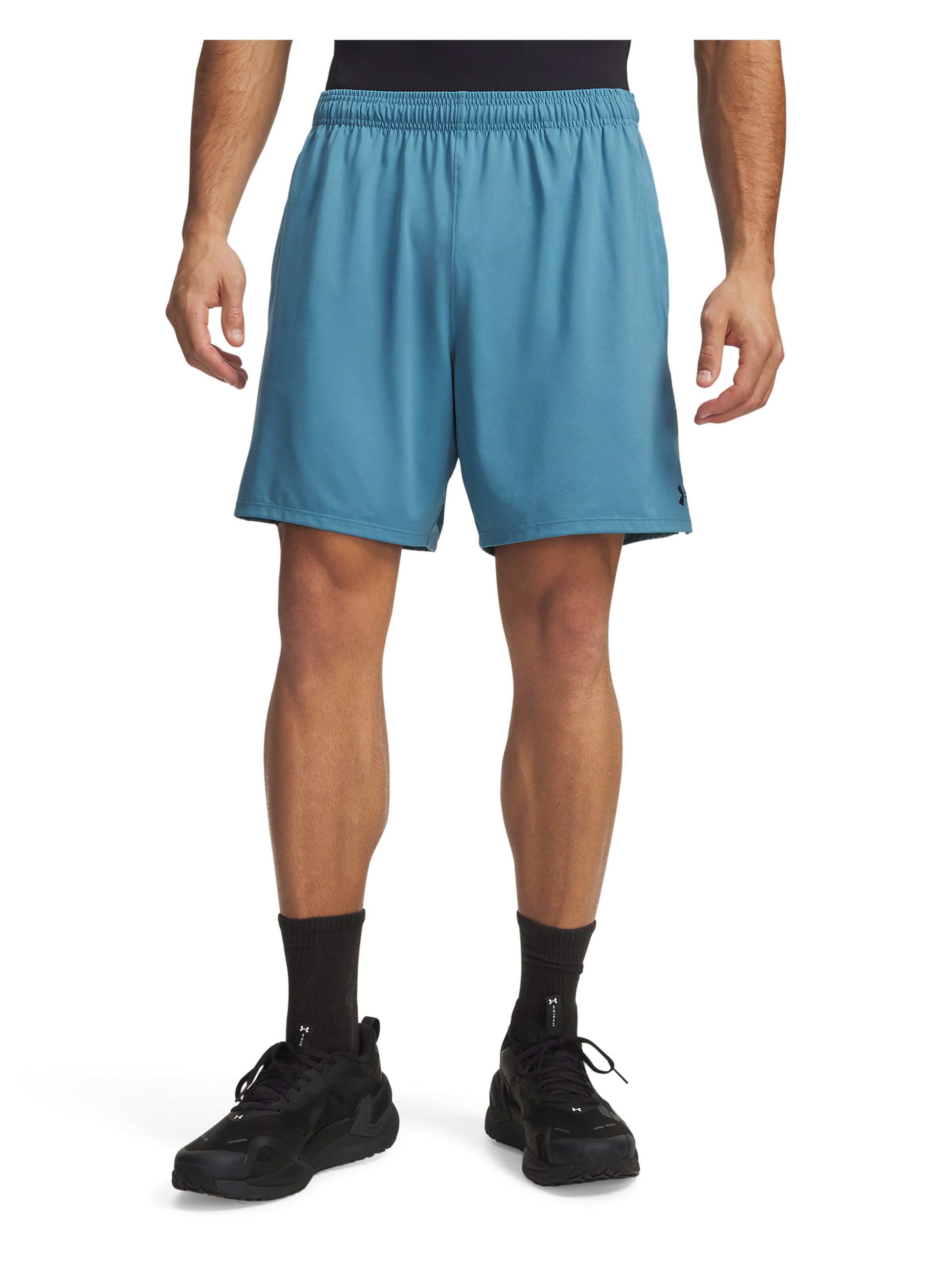 UNDER ARMOUR Loosefit Sportbroek 'Vent' in Blauw: voorkant