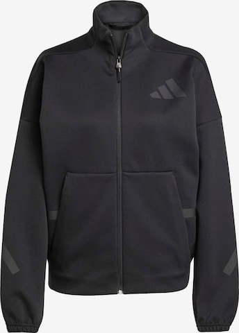 ADIDAS SPORTSWEAR Training Jacket 'Z.N.E.' in Black: front
