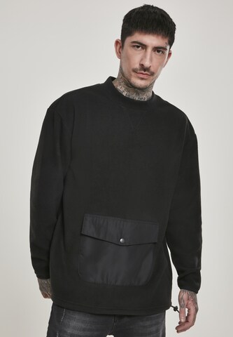 Urban Classics Sweatshirt in Schwarz: predná strana