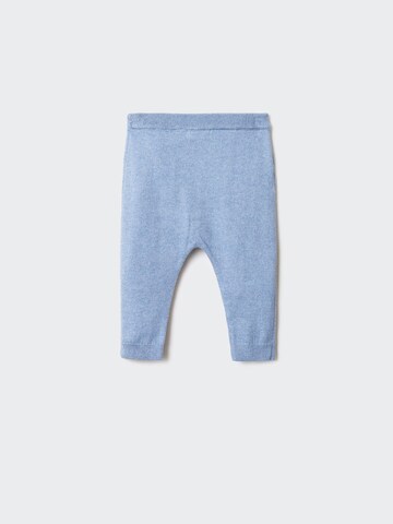 MANGO KIDS Tapered Broek in Blauw