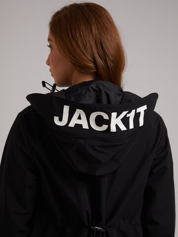 Veste outdoor ' Helio Mid Windbreaker ' JACK1T en noir