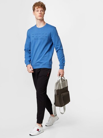 GUESS Sweatshirt 'BEAU' in Blue