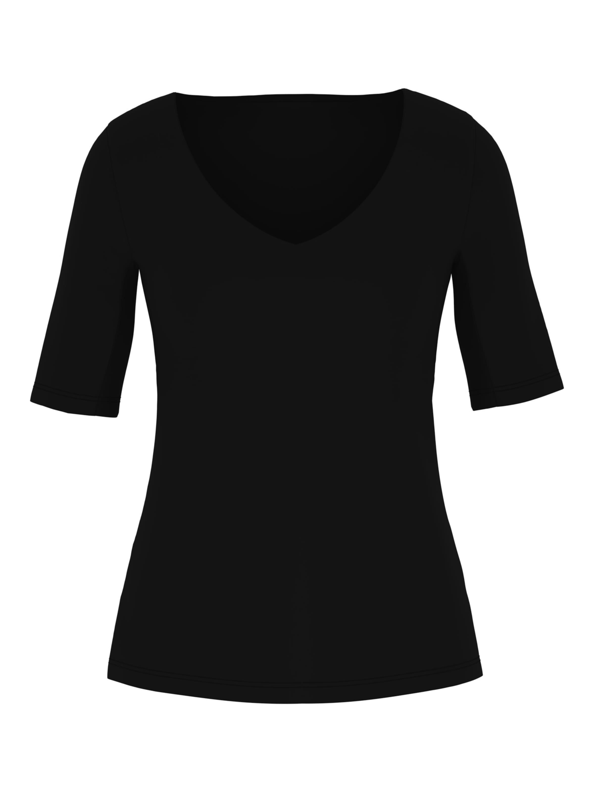 T-shirt Mey en noir : devant