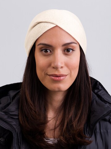 Bandeau CASH-MERE.CH en beige : devant
