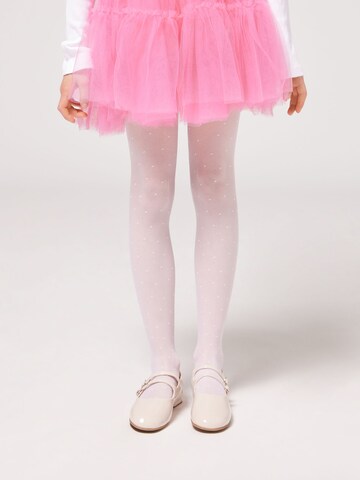 CALZEDONIA Tights in White: front