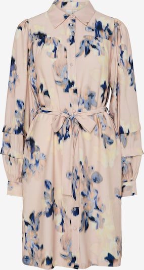 YAS Blusenkleid 'YASSERAKI' in indigo / rauchblau / rosa, Produktansicht