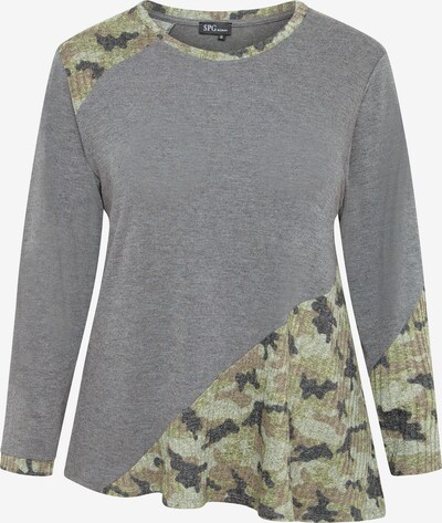 SPGWOMAN Strickpullover in grau, Produktansicht