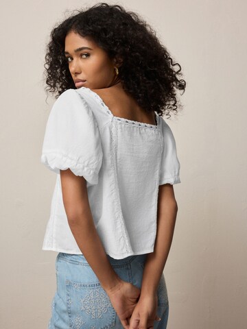 Chemisier Next en blanc