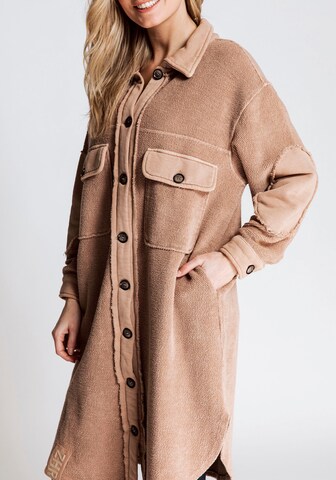 Zhrill Sweatjacke 'Balina' in Beige