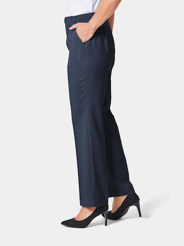Regular Pantalon 'Carla' Goldner en bleu