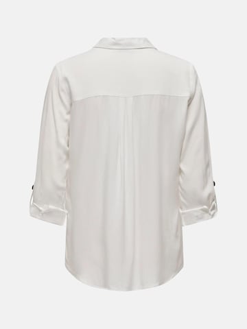 ONLY - Blusa 'ONLY ONLYASMIN SHIRT L/S WVN NOOS CAMICIA' en blanco