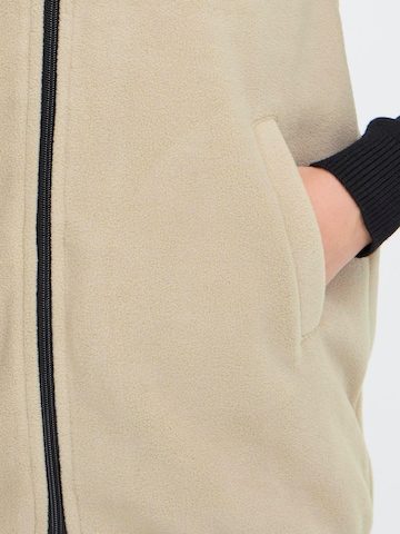 Oxmo - Colete ' OXNETE FLEECE ' em bege