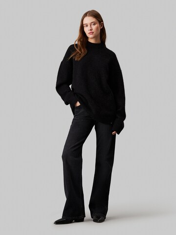 Calvin Klein Jeans Pulóver - fekete