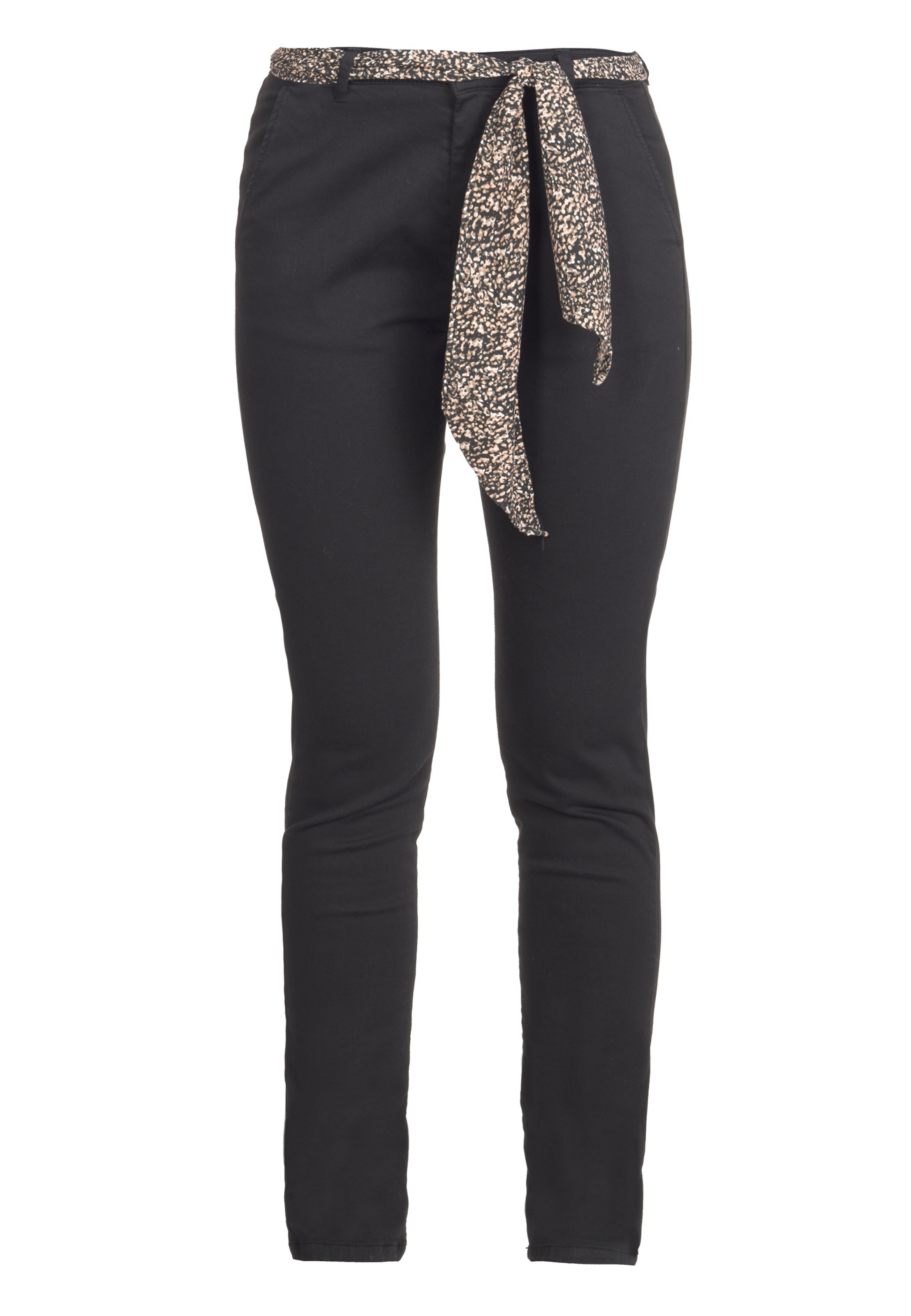 Pantalon chino 'DYLI 4' Le Temps Des Cerises en noir : devant