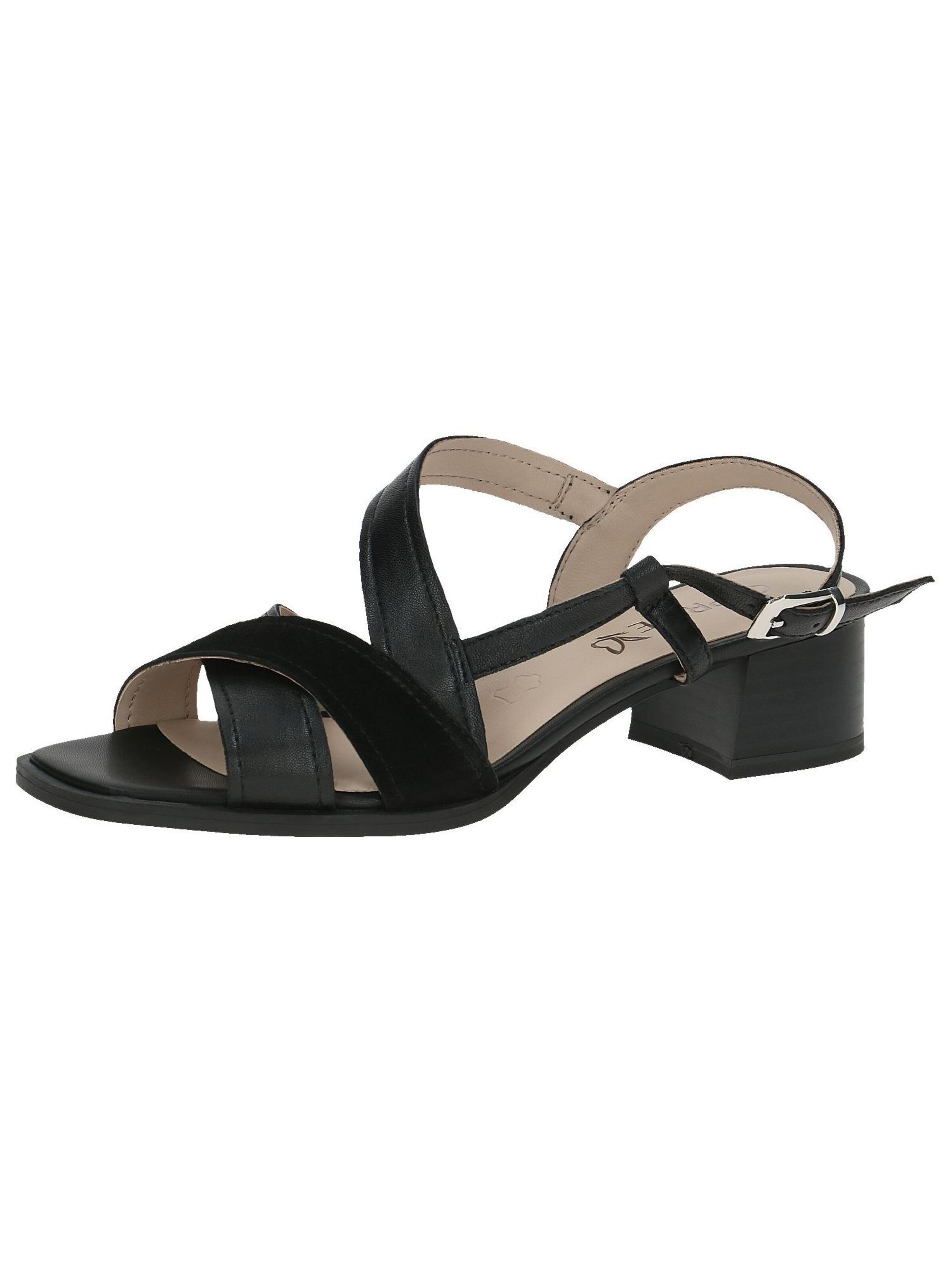 CAPRICE Sandaal in Zwart: voorkant