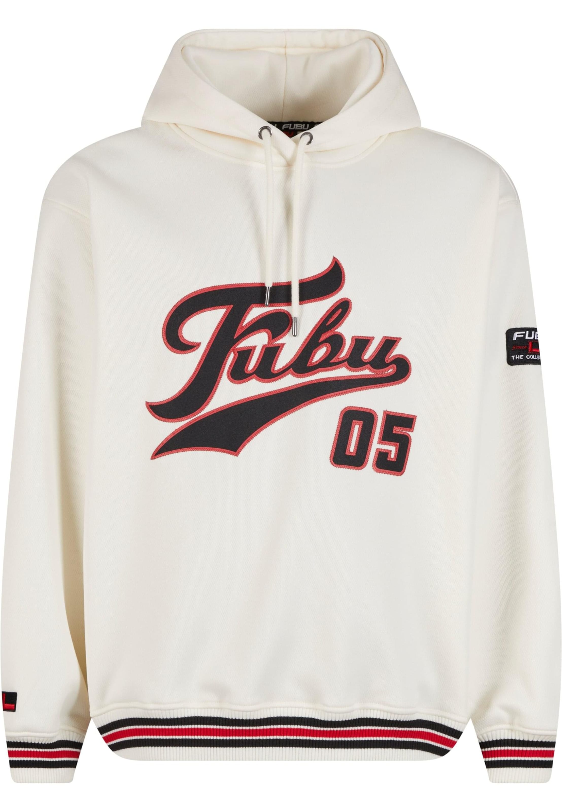 Sweat-shirt FUBU en blanc : devant