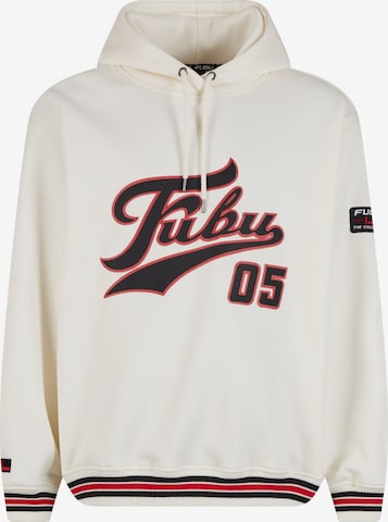 FUBU Collegepaita värissä valkoinen: etupuoli