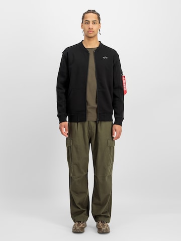 ALPHA INDUSTRIES Between-Season Jacket in Black: front