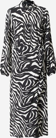 Dorothy Perkins Shirt dress in Black: front